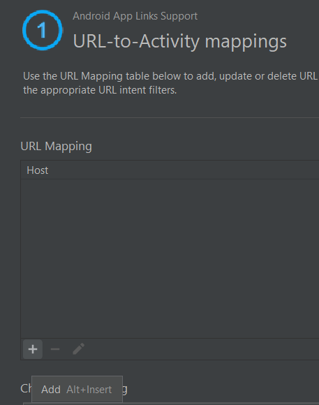 url mapping android studio